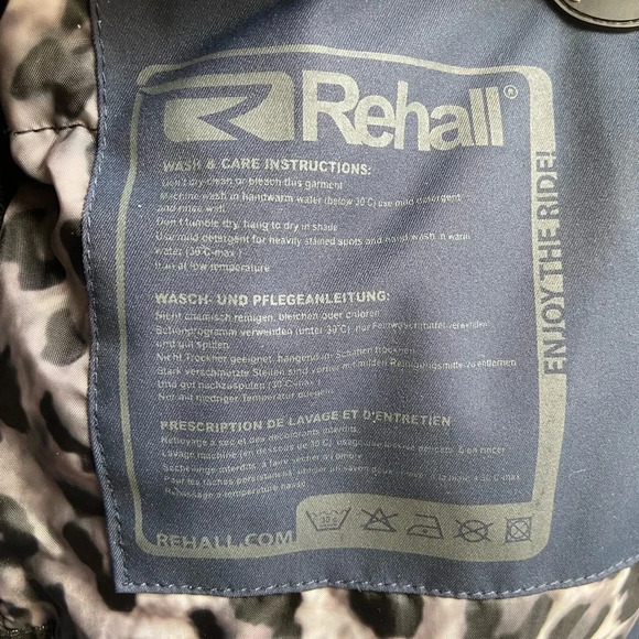 Rehall Scarlet winter snowboard  hooded jacket Sz XS - Picture 7 of 12